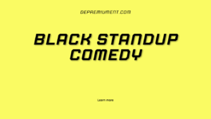 black standup comedy